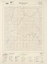 Cerro Agua Blanca 311500 - 710730 [material cartográfico] : Instituto Geográfico Militar de Chile.