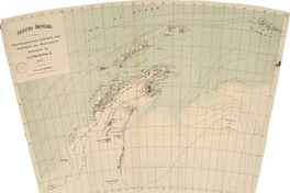 Antártida americana según las exploraciones de Gerlache (1897), Nordenskjöld (1901), Bruce (1903), etc. [material cartográfico]: recopilado por Luis Riso Patron S.