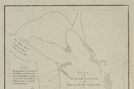 Plan of Gariah harbour on the Malabar Coast in 16° 32' N. [material cartográfico] : by Sir William Hewett Bart.