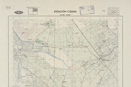 Estación Colina 331500 - 704500 [material cartográfico] : Instituto Geográfico Militar de Chile.