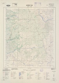 Estero Yali 334500 - 713000 [material cartográfico] : Instituto Geográfico Militar de Chile.