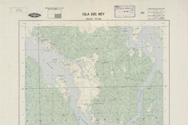 Isla del Rey 395230 - 731500 [material cartográfico] : Instituto Geográfico Militar de Chile.