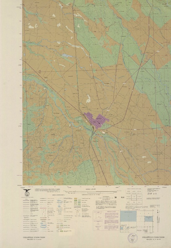 Collipulli 375230 - 722230 [material cartográfico] : Instituto Geográfico Militar de Chile.