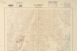 El Asiento 323730 - 704500 [material cartográfico] : Instituto Geográfico Militar de Chile.