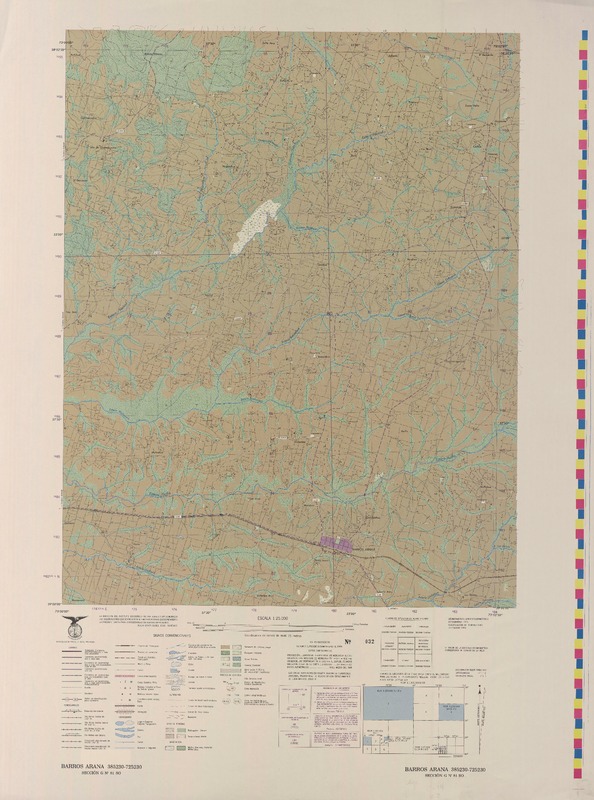 Barros Arana 385230- 725230 [material cartográfico] : Instituto Geográfico Militar de Chile.
