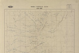 Sierra Vaquillas Altas 2500 - 6900 [material cartográfico] : Instituto Geográfico Militar de Chile.