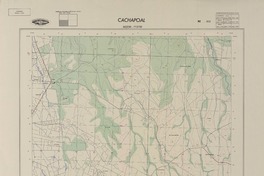 Cachapoal 362230 - 713730 [material cartográfico] : Instituto Geográfico Militar de Chile.