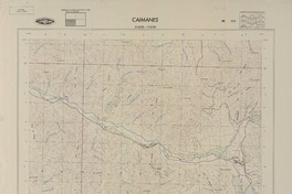 Caimanes 315230 - 710730 [material cartográfico] : Instituto Geográfico Militar de Chile.