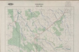 Collipulli 3745 - 7215 [material cartográfico] : Instituto Geográfico Militar de Chile.