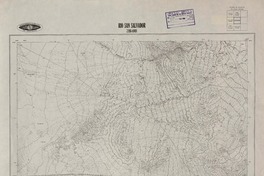 Río San Salvador 2200 - 6900 [material cartográfico] : Instituto Geográfico Militar de Chile.