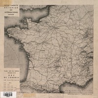 Francia  [material cartográfico] Departamento Británico de Informaciones, Santiago.