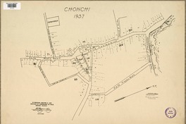 Chonchi 1937  [material cartográfico] Asociación de Aseguradores de Chile