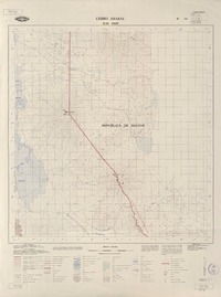 Cerro Araral 2130 - 6800 [material cartográfico] : Instituto Geográfico Militar de Chile.