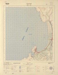 Coquimbo 2945 - 7115 [material cartográfico] : Instituto Geográfico Militar de Chile.