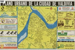 Plano urbano de la ciudad de Valdivia  [material cartográfico]
