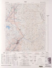 Colina E-051 (33° 00'- 70° 30') [material cartográfico] preparado y publicado por el Instituto Geográfico Militar.