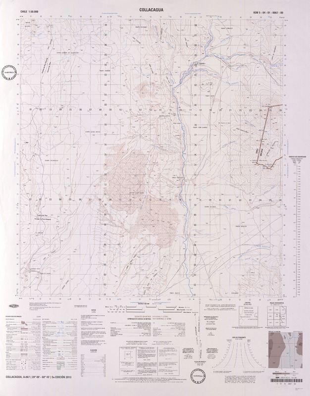Collacagua  [material cartográfico] Instituto Geográfico Militar.