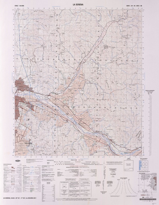La Serena  [material cartográfico] Instituto Geográfico Militar.