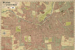 Plano de Santiago  [material cartográfico] Instituto Geográfico Militar.