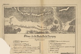 Plano de la Batalla de Yungay  [material cartográfico].