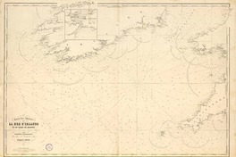 Carte des entrées de la Mer D'Irlande et du Canal de Bristol  [material cartográfico] dressée d'apres le derniers Travaux Anglais par Robiquet Hydrographe.