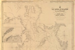 Le canal d'Irlande  [material cartográfico] par le Cape. F. W. Beechey de la Marine Real de Angleterre; Robiquet, Hydrographe