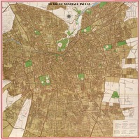 Plano de Santiago guía de calles [material cartográfico]: INUPAL Cartografía-Turismo.