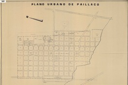 Plano Urbano de Paillaco  [material cartográfico] Ilustre Municipalidad de Paillaco Dirección de Obras.