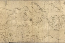 A new and improved chart of the Mediterranean Sea including the coast of Spain and Portugal [material cartográfico] : the lastest authorities by Robert Blachford.