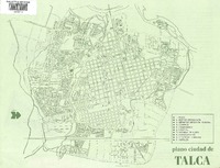 Plano de la ciudad de Talca  [material cartográfico] Sernatur