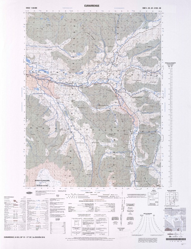 Curarrehue  [material cartográfico] Instituto Geográfico Militar.