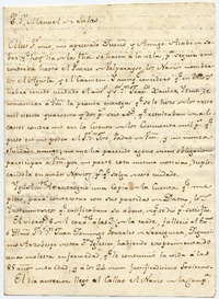 [Carta] 1805 Marzo 11, Lima [al] S. D. Manuel de Salas