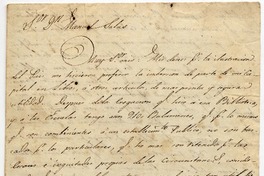 [Carta] 1819 M[ar]zo 30, [Santiago?] [al] Sor Dn. Manuel Salas