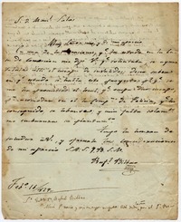 [Carta] 1829 Feb[rer]o 16, [Santiago?] [al] S. D. Man[uel] Salas