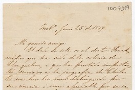 [Carta] 1869 junio 25, [a Don Alvaro Covarrubias]