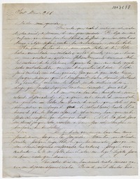 [Carta] 1849 noviembre 19, [Santiago] [a] Benigna Ortúzar de Covarrubias