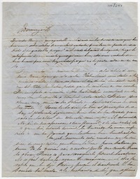 [Carta] [1852 Julio] 18, [Santiago] [a] Benigna Ortúzar de Covarrubias