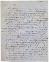 [Carta] [1852] Julio 6, [Santiago] [a] Benigna Ortúzar de Covarrubias.