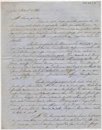 [Carta] 1852 Julio 1, Sant[iag]o Sra. Da. Benigna Ortúzar de Covarrúbias