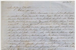 [Carta] 1852 Junio 2, Sant[iag]o Sra. Da. Benigna Ortúzar de Covarrúbias