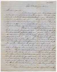 [Carta] 1852 Mayo 29, [Santiago] Sra. Da. Benigna Ortúzar de Covarrúbias