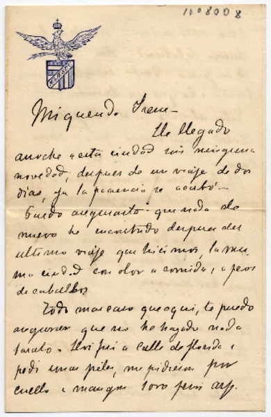 [Carta] [1904?] Marzo 28, [Buenos Aires] Mi querida Irene