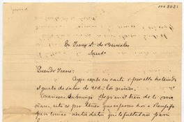 [Carta] [1891?] Junio 4, [Malloa?] pa[ra] L. de Bernales