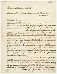 [Carta] 1905 abril 19, Guaico [a] Señora Doña Irene Lazcano de Bernales