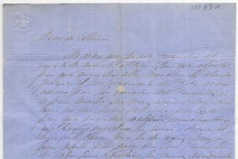 [Carta] 1861 Octubre 25, [a] Alvaro Covarrubias