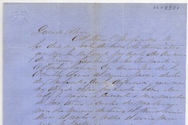 [Carta] 1861 setiembre 27 [a] Alvaro Covarrubias