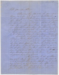 [Carta] 1861 Noviembre 2, [a] Alvaro Covarrubias