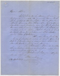 [Carta] 1861 Noviembre 14, [a] Alvaro Covarrubias