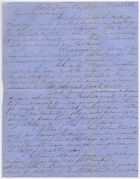 [Carta] 1864 Febrero 12, Valparaíso [a] Benigna Ortúzar de Covarrubias