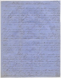 [Carta] 1864 Febrero 6, Valparaíso [a] Benigna Ortúzar de Covarrubias